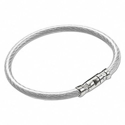 Lucky Line Twisty Key Ring,Clear,PK5 8111005
