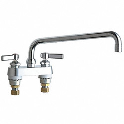 Chicago Faucet Low Arc,Chrome,Chicago Faucets,895 895-L12ABCP