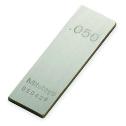 Mitutoyo Gage Block,Rectangular,0.05 In,ASME 0 611105-531