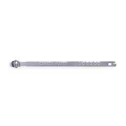 Tydenbrooks Ball Strap Seals,Silver,PK50 1056452