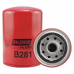 Baldwin Filters Spin-On,M22 x 1.5mm Thread ,5-3/8" L B281