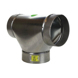 Greenseam Tee,4" Duct Size GRFTJ4GA26