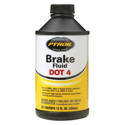 Pyroil Brake Fluid,12 Oz,Dot 4 PYBF4-12