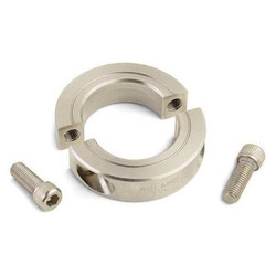 Ruland Shaft Collar,Clamp,2Pc,1/4 In,303 SS SP-4-SS