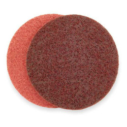 Arc Abrasives Hook-and-Loop Surface Cond Disc,4 in Dia 62011