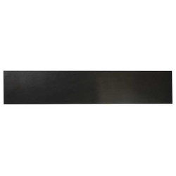 Sim Supply Neoprene Strip,50A,36"x4"x0.375",Black  BULK-RS-N50-878