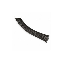 Techflex Braided Sleeving,0.750 In.,50 ft.,Black PTN0.75BK50