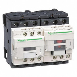 Schneider Electric IEC MagneticContactor, Reversing, 120VAC  LC2D18G7