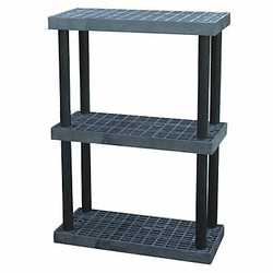 Structural Plastics Plstc Shelf,16inx51inx36inShlfLdCp:160lb S3616X3