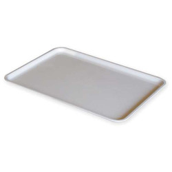 Molded Fiberglass Lid,White,FiberglassReinfComp,11 3/4 in  9201185269