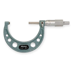 Mitutoyo Micrometer,2-3 In,0.001,Ratchet 103-179