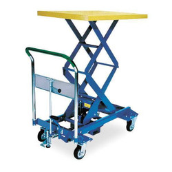 Southworth Scissor Lift Cart,770 lb.,Steel,Fixed A-350W
