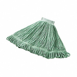 Rubbermaid Commercial Wet Mop,Green,Cotton/Synthetic FGD25306GR00