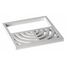 Oatey Floor Sink Top Grate,9-3/16" Lx9-3/16" W 42751