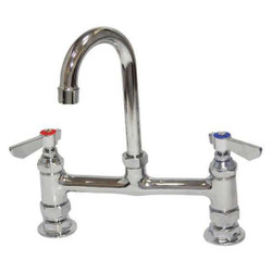 Dominion Commercial Faucets Gooseneck,Chrome,Dominion Commercial 77-9209