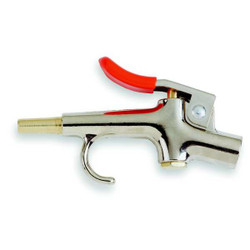 Breco Air Gun,Thumb Lever,Nickel Plated Zinc 301403.3