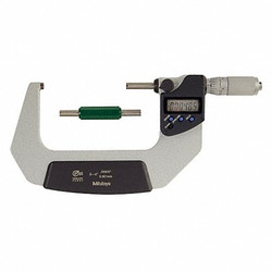 Mitutoyo Electronic Micrometer,3-4 In,0.00005 In 293-347-30