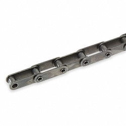 Tsubaki Roller Chain,10ft,Hollow Pin,Steel C2060HPB