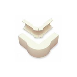 Legrand External Elbow,90 deg.,Ivory,PVC,Elbows PN03F19V