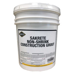 Sakrete Grout,50 lb,Pail,Gray 120024