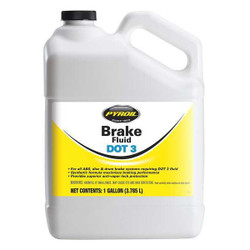 Pyroil Brake Fluid,1 Gal,Dot 3 PYBF-1
