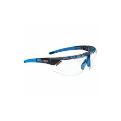 Honeywell Uvex Safety Glasses,Clear Lens,Blue Frame S2870