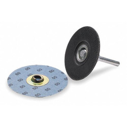 Norton Co Quick Change Disc Backup Pad,2 in Dia 66623341082