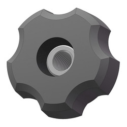 Innovative Components Hand Knob,Through Hole,5/16"-18 GN5C----F4-L-21