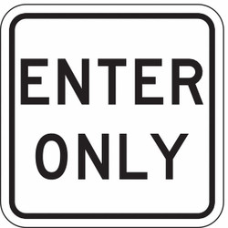 Lyle Enter Sign For Parking Lots,18" x 18" LR7-67-18HA