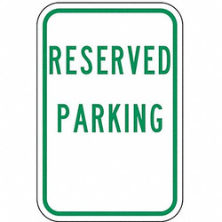Lyle Reserved Parking Sign,18" x 12" RP-057-12HA