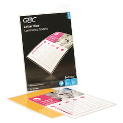 Gbc Laminating Sheets,12x9 In.,PK10 3747308CF