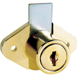 Compx National Cabinet Drawer Dead Bolt Lock,Gld,Diamon C8803-C346A-3