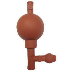 Heathrow Scientific Pipette Filler,Rubber,Red HS20632B