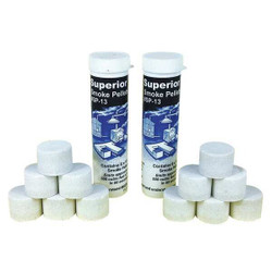 Superior Smoke Smoke Pellets, Solid, White, PK12 SP13