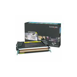 Lexmark™ TONER,X748,HY RTN,YL X748H1YG