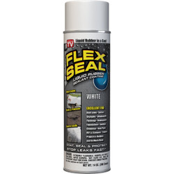 FLEX SEAL 14 Oz. Spray Rubber Sealant, White FSWHTR20