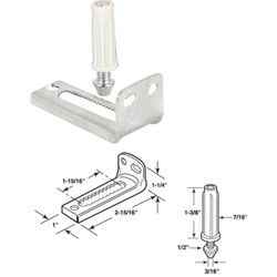 Prime-Line Bottom Pivot Bracket & Pin Kit N 6992