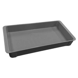 Mfg Tray Stking Ctr,Gray,Solid,FRP 8082085136