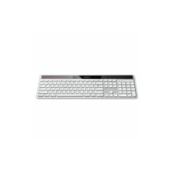 Logitech® Wireless Solar Keyboard For Mac, Full Size, Silver 920-003472