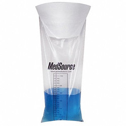 Medsource Vomit Bag,Clear,Plastic,PK240 MS-17360