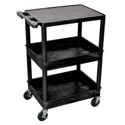 Sim Supply Utility Cart,300 lb. Load Cap.,PE  STC211-B