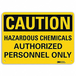Lyle Caution Sign,10 in x 14 in,Aluminum  U4-1369-RA_14X10