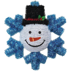 Youngcraft 17 In. x 1.5 In. x 20 In. Tinsel Snowman Holiday Decoration Pack of 6