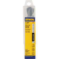 Irwin 7/8 In. Black Oxide Silver & Deming Drill Bit 91156