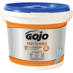 GOJO Fresh Citrus Pop-up Dispenser Fast Hand Cleaner Wipes, (130 Ct.) 6298-04