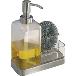 iDesign Forma Soap Dispenser & Sponge Caddy 67080