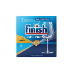 FINISH® Dish Detergent Gelpacs, Orange Scent, 54/box 51700-81181