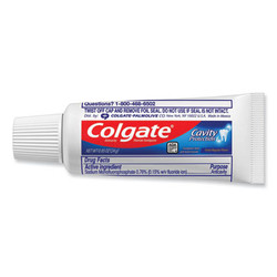 Colgate® Toothpaste, Personal Size, 0.85 Oz Tube, Unboxed, 240/carton 109782
