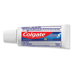 Colgate® Toothpaste, Personal Size, 0.85 Oz Tube, Unboxed, 240/carton 9782
