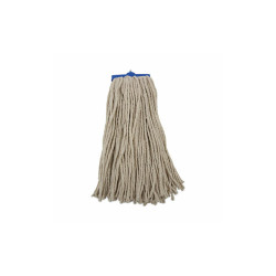 Boardwalk® Cut-End Lie-Flat Wet Mop Head, Cotton, 16oz, White BWK716CEA